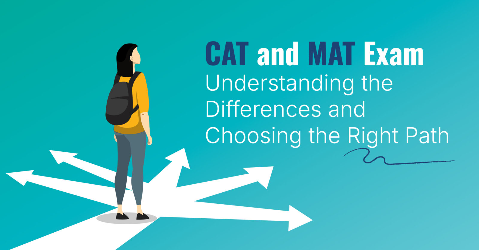 Difference between CAT and MAT exam